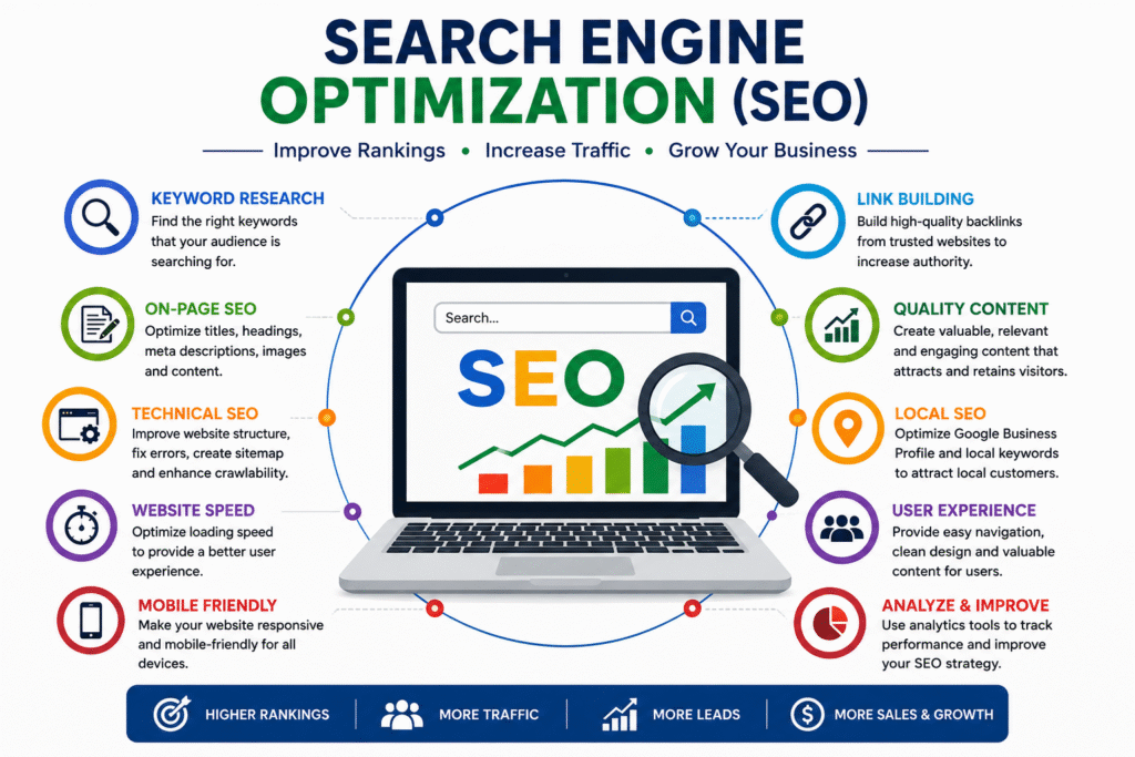 Top 10 methods to increase website traffic